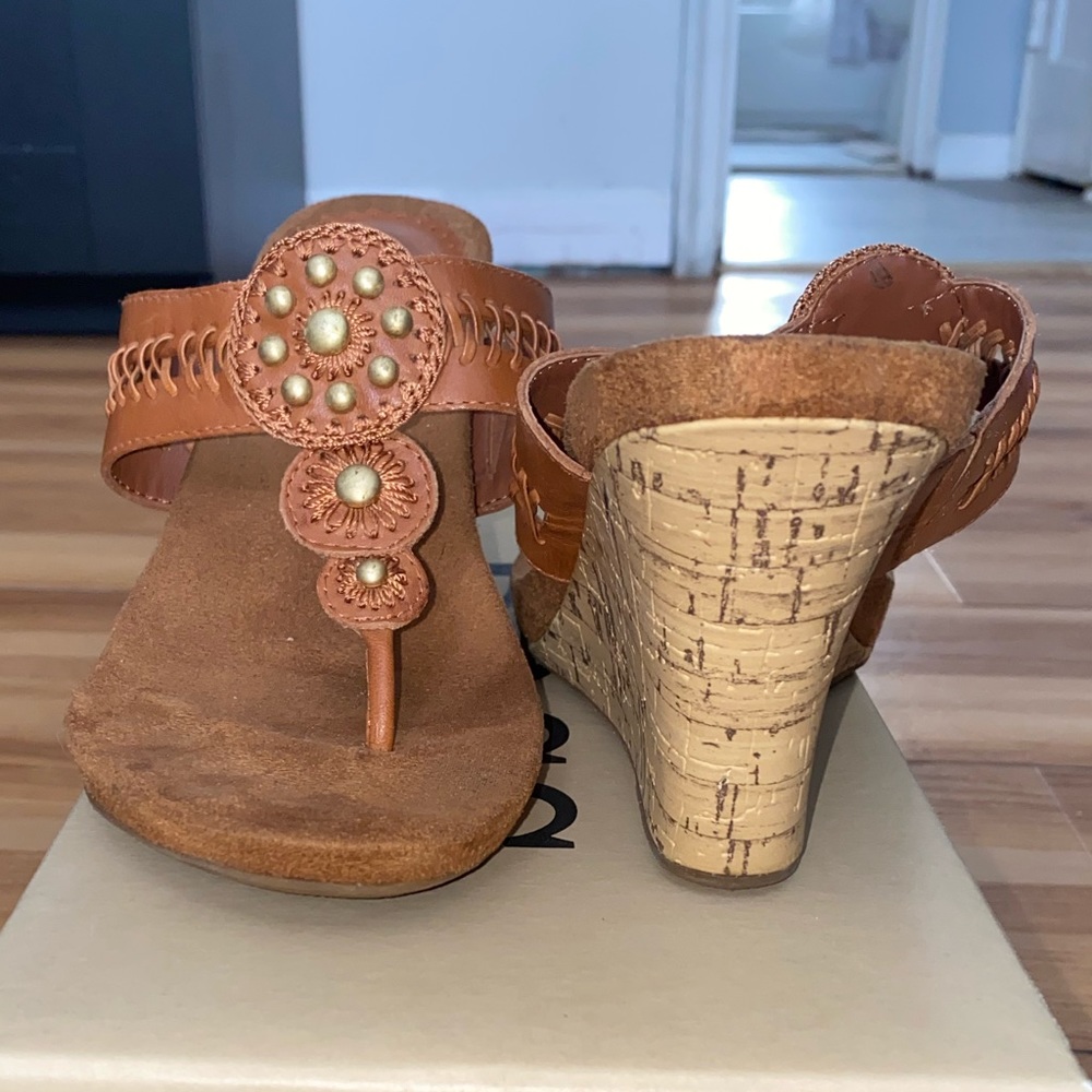 Cute cork wedges